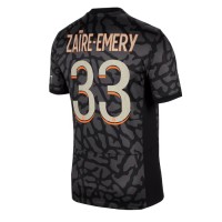 Camisa de time de futebol Paris Saint-Germain Warren Zaire-Emery #33 Replicas 3º Equipamento 2023-24 Manga Curta